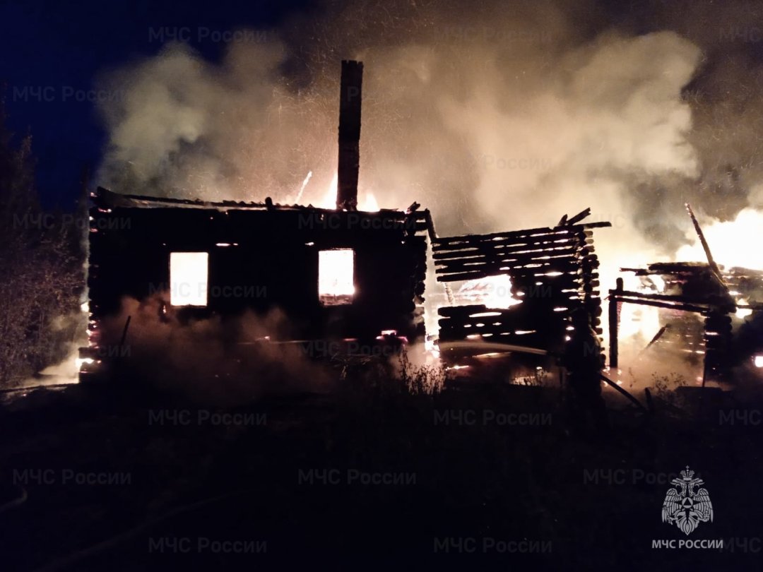 Пожарно-спасательные подразделения ликвидировали пожар в Тужинском районе